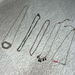 Bundle of 5 Necklaces